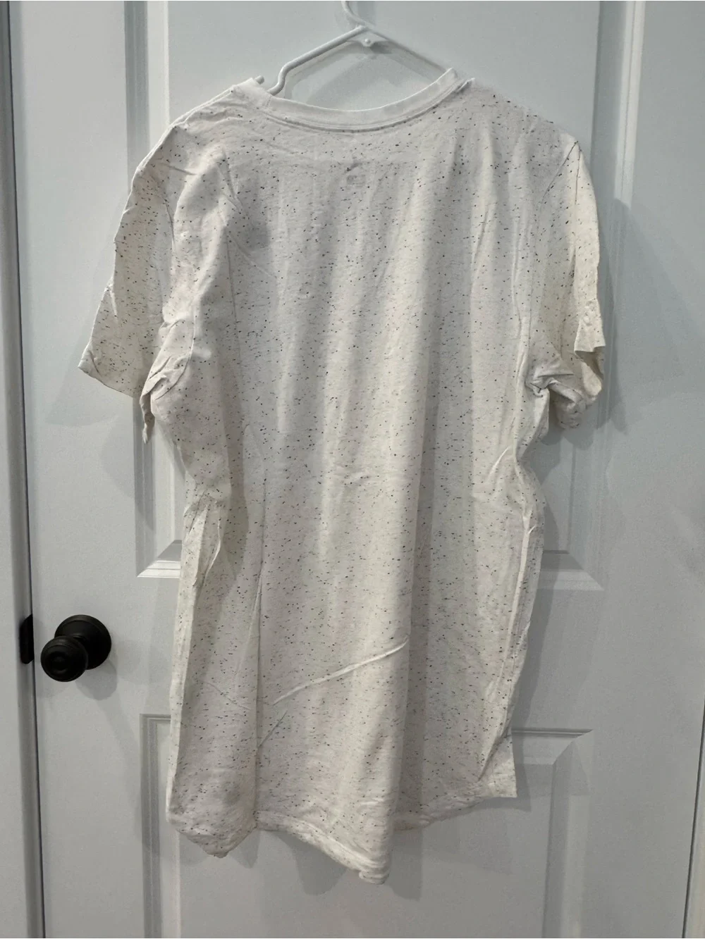 Jordan Speckled Cream T-Shirt with Black Jumpman